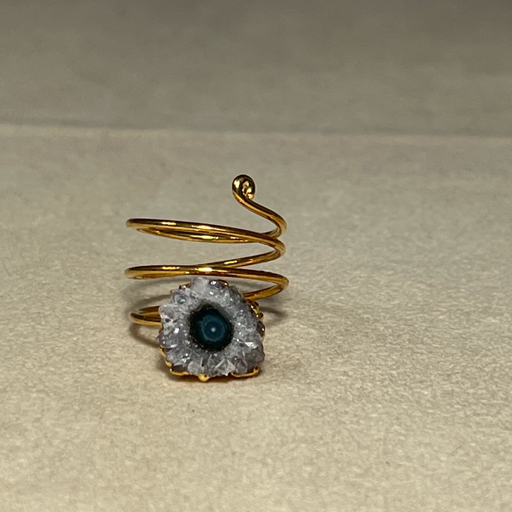 Agate Wrap Ring